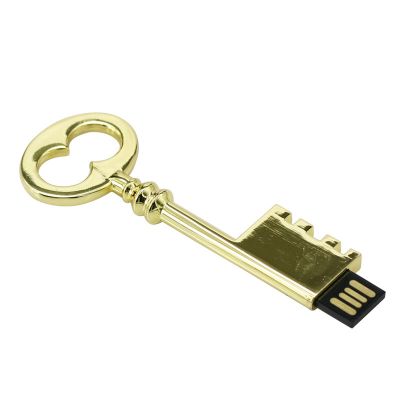Gold Color Palace Luxury Key 2GB USB Memory Stick Pendrive 