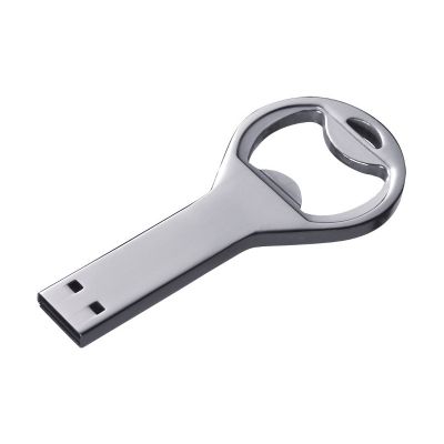 Metal Key UDP Bottle Opener 4GB USB Stick Flash Drive 