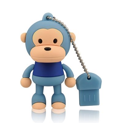 Hot Sale Custom Animal Cartoon Cute Monkey 4GB USB Drive