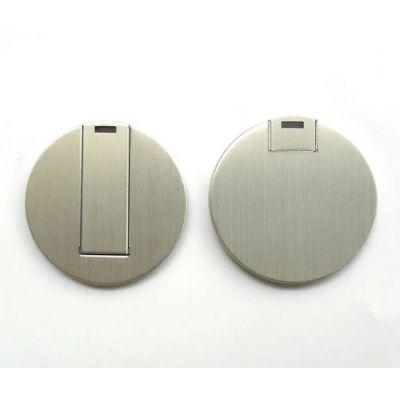 Cheap Metal Round Card USB for Promotional Thumb Drive Pendrive