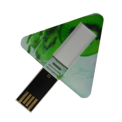 Triangle Credit Card 16GB USB Thumb Drive Memory Flash Stick
