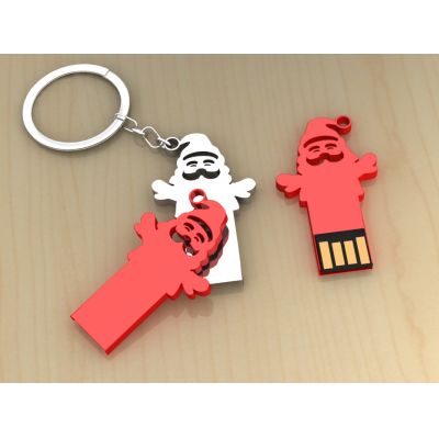 Mini Santa Claus Best Christmas Father 8GB USB Flash Drive 
