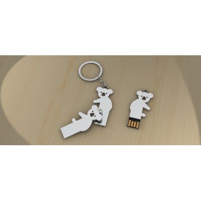 Waterproof Promotional Gift Koala 32GB USB Flash Drive Memory Stick 