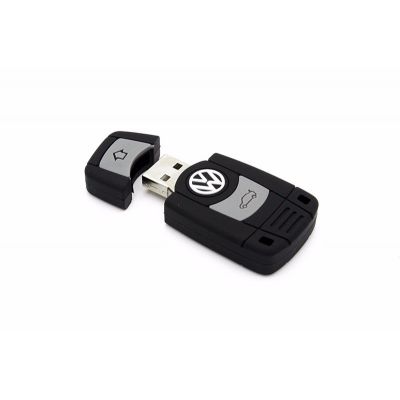 PVC Customize Car Key 16GB USB Stick with Volkswagen Shape