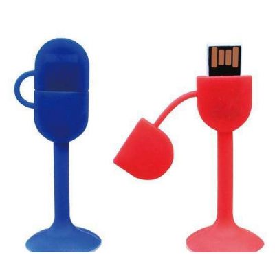 Goblet Suction Cup PVC 16GB USB Drive Memory Stick 