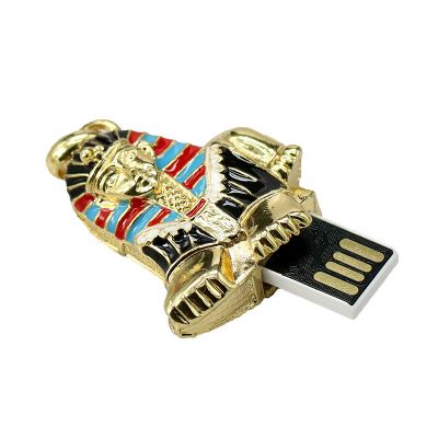 Egyptian Pharaoh Branded Flash Drives USB Memory Stick Necklace