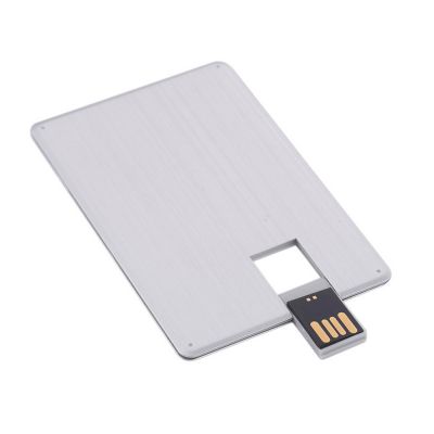 Metal Credit Card USB Flash Drive 4GB Waterproof High Quality