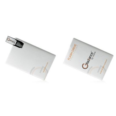 Aluminum Metal Card Thumb Drive 16GB Cheap USB Memory Stick