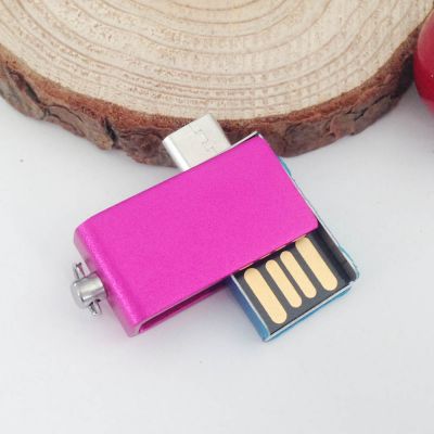 Mini Swivel 64GB OTG Mobile USB Pen Drive Flash Memory