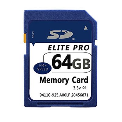Wholesale Car Use 64GB SDXC Memory Card Class10 Real Capacity