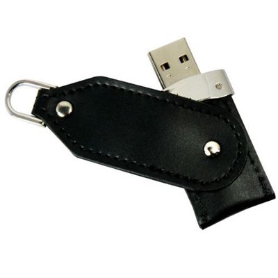 Swivel Leather USB Keychain 8GB 16GB Buy Flash Drive