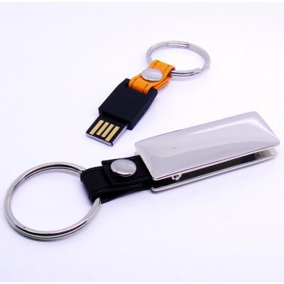 Stamp Logo Leather USB Memory Stick 32GB Flash Drive