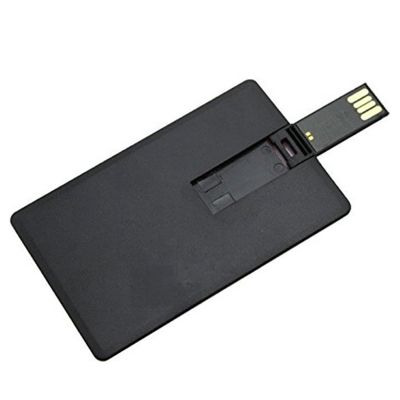 Black Blank Credit Card USB Flash Drive Storage Gift