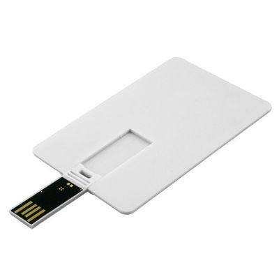Blank White Credit Card Pen Drive USB DIY Custom Printed