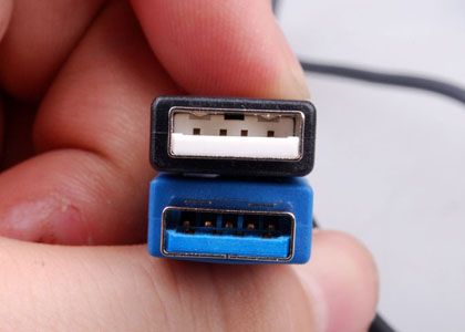 The difference between USB 2.0 and 3.0