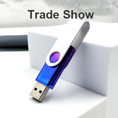 The Company Promotion by USB Flash Pen Drives at Exhibitions or Trade Shows