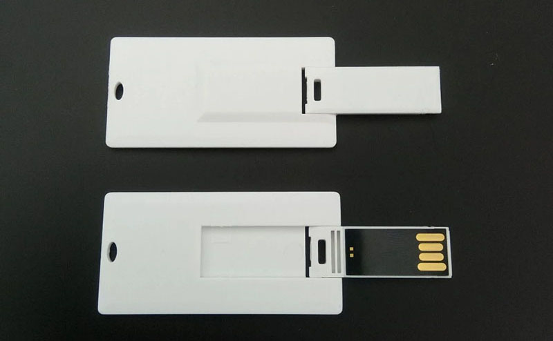 plastic bank card usb