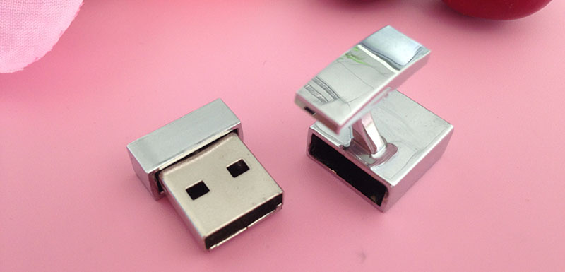 cufflinks metal micro usb sticks