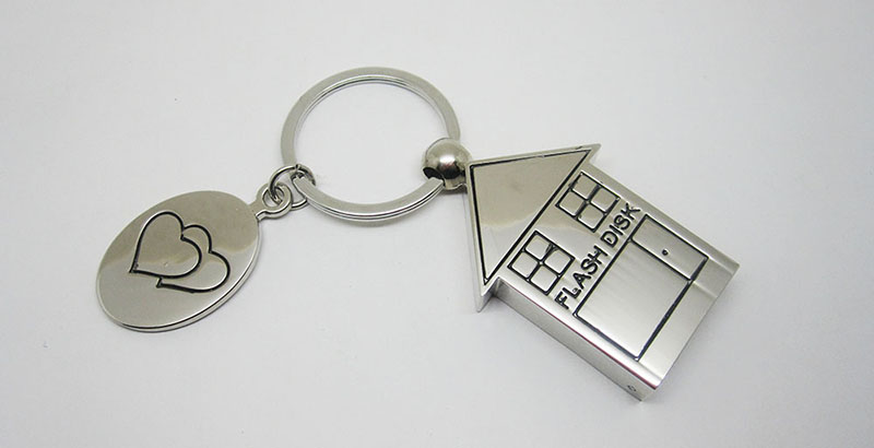 metal house usb flash memory stick