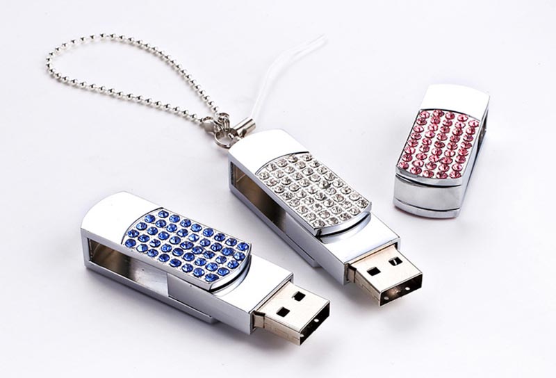 swivel jewelry usb flash drive