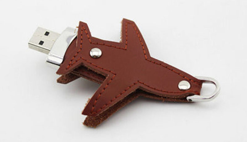 leather aircraft usb flash memory