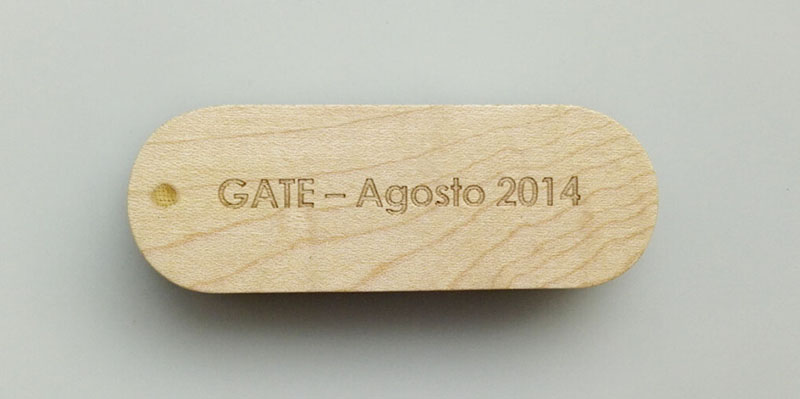 wood Laser engraving usb memory sticks