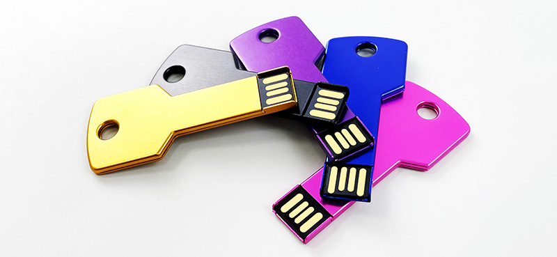 key shape usb flash drive