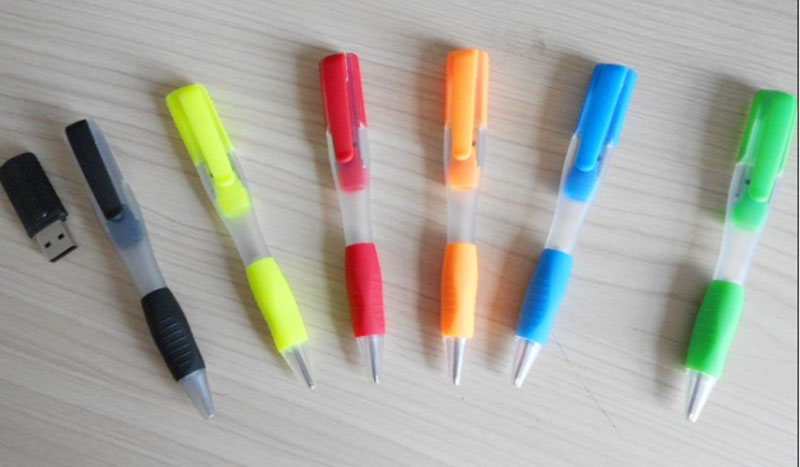 plastic pen design usb