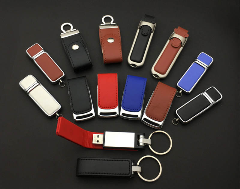 usb leather memory sticks