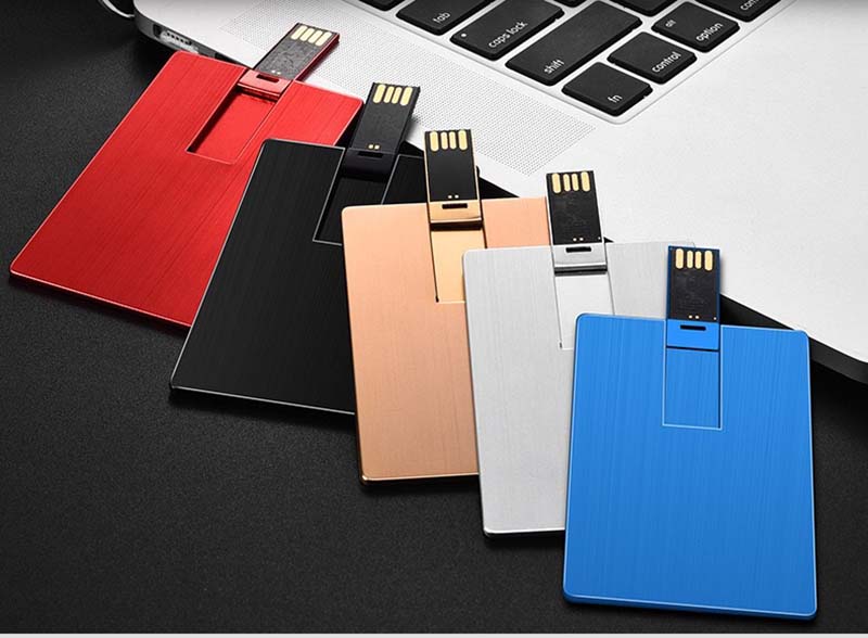 aluminum alloy card usb pen drive 64gb