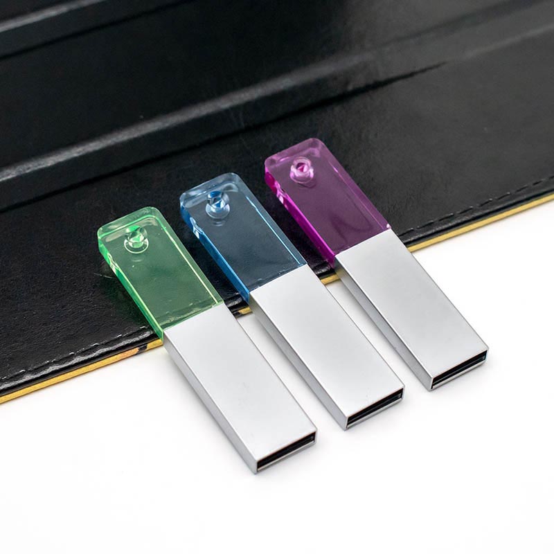 Illuminated logo usb thumb drive 4gb