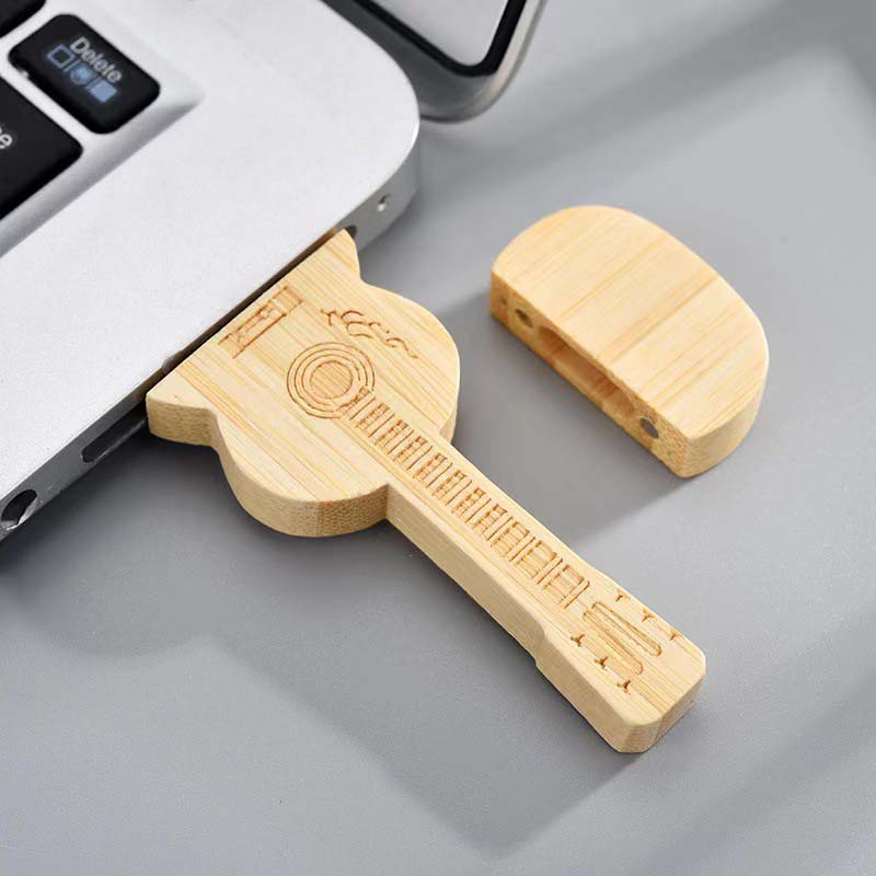 wooden guitar usb pendrive 4gb