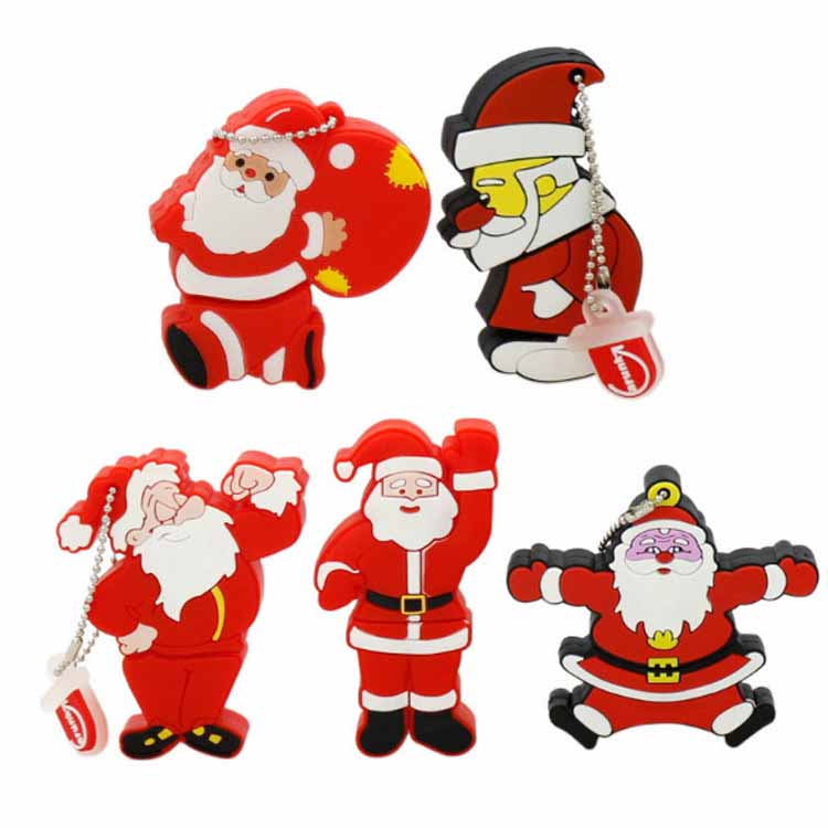 santa claus usb flash thumb drive