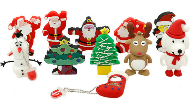 santa claus usb memory sticks