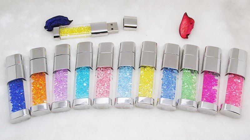 crystal bar usb flash disk drive