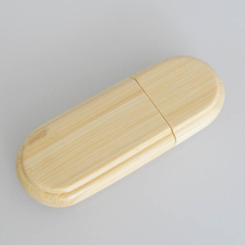 bamboo wood flash drive