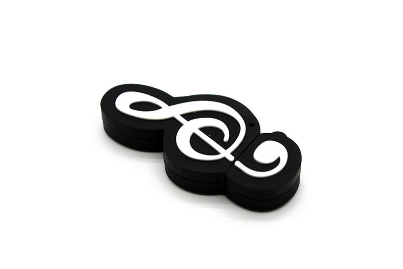 creative musical symbol USB flash drive in mini size