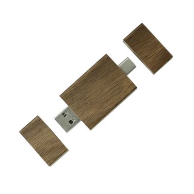 Wood Best USB C Memory Stick 3.1 OTG 4GB 8GB