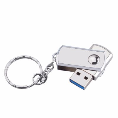 Metal Spin USB 3.0 Thumb Drive 128GB 256GB Gold Color