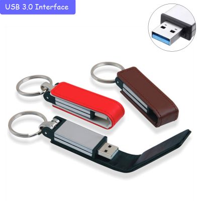 PU Leather High Speed Pen Drive 3.0 USB 4GB 8GB