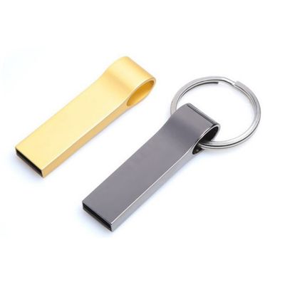 Metal Keychain Memory Stick 64GB USB Waterproof Large Storage