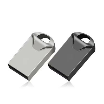 Black 32GB Metal Micro USB Flash Drive Type-A Interface