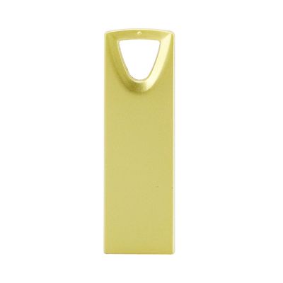 Gold USB Flash Disk Drive 1GB Mini Triangle Metal