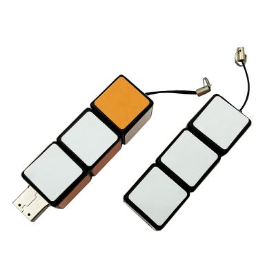 Rubik Cube 8GB USB Flash Memory Stick Customized Pendrive Customized