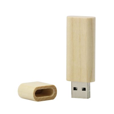 Walnut Wood 2TB USB Flash Drive Upgrade Capacity