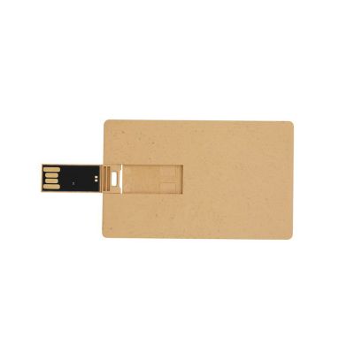 Recycled Card Shape Best USB Pen Drive 64GB CMYK Print