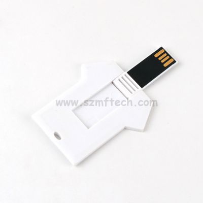 Credit Card 2G USB Flash Drive with T Shirt Design