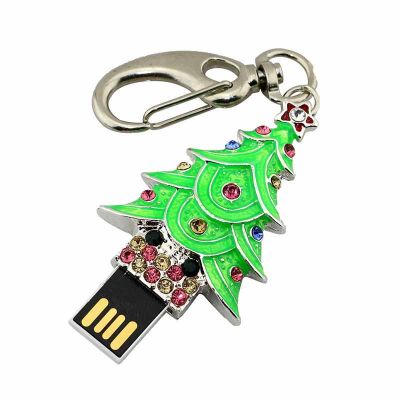 Jewelry Christmas Tree USB 16 GB Thumb Drive Stylish Gift