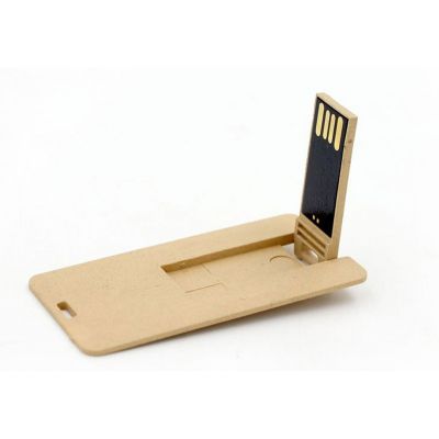 Environmentally Friendly 16 Gig USB Drive Credit Card with Degradable