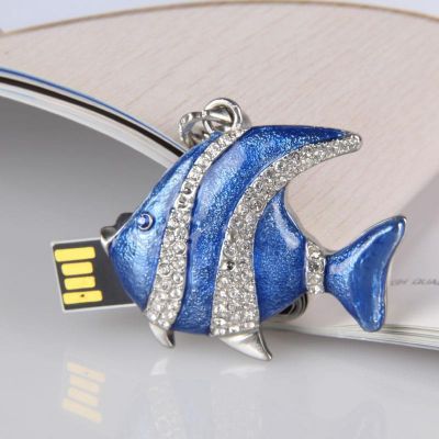 Jewelry Fish Shape Biggest USB Flash Drive UDP Chip